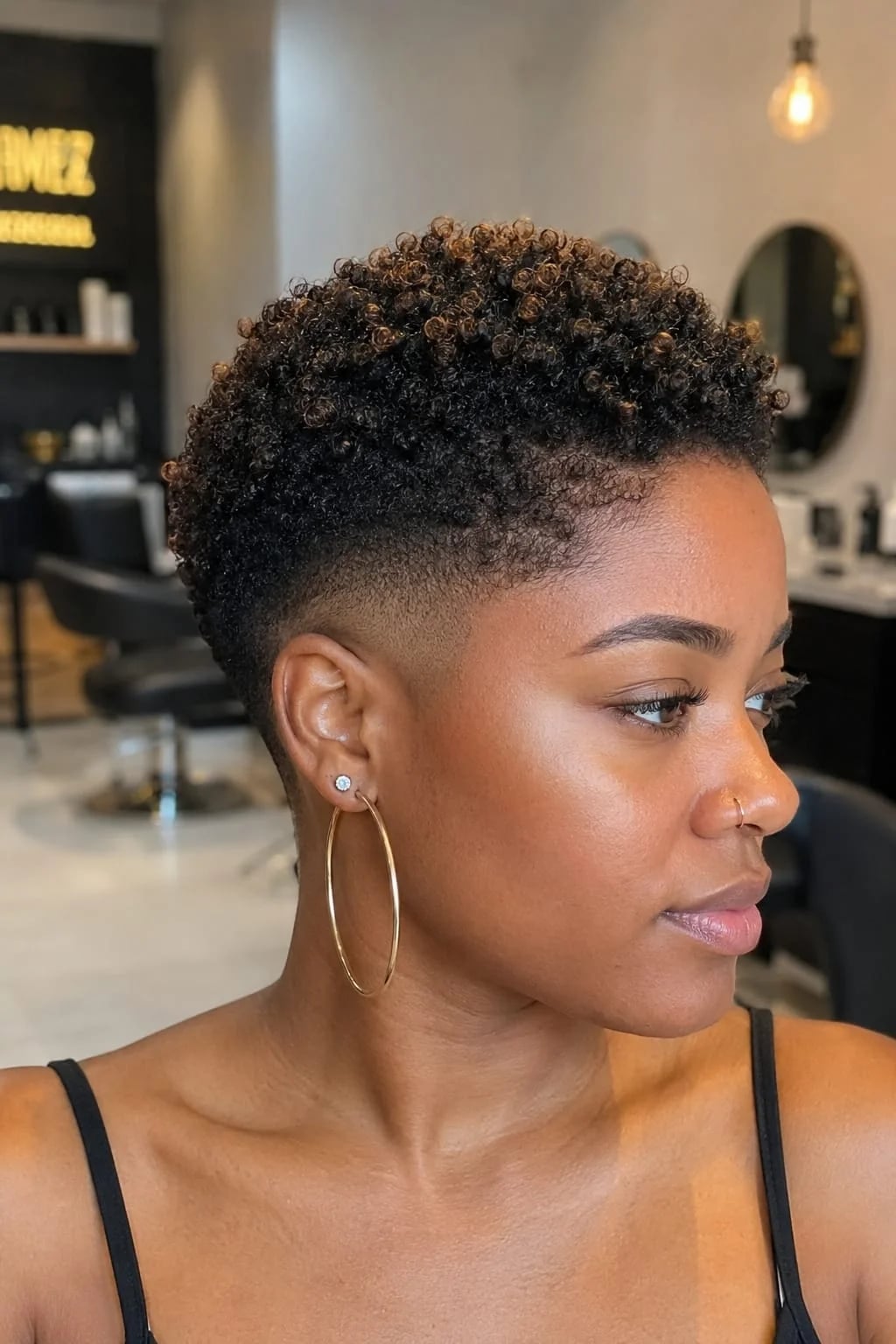 Tapered Cut With Sharp Fade And Textured Top Tapered Cut With Sharp Fade And Textured Top — Natural Hairstyles 2027 for Black Women