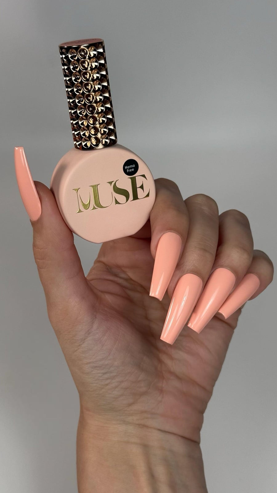 Glossy Opaque Peach Coffin Nails Warm Undertones Glossy Opaque Peach Coffin Nails Warm Undertones — Peach Coffin Nails 2027