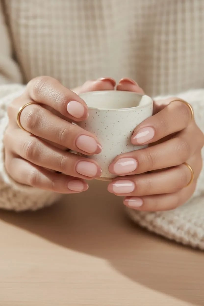 Press-On Peach French Soft-Gel Nails Press-On Peach French Soft-Gel Nails — Peach French Tip Nails 2027