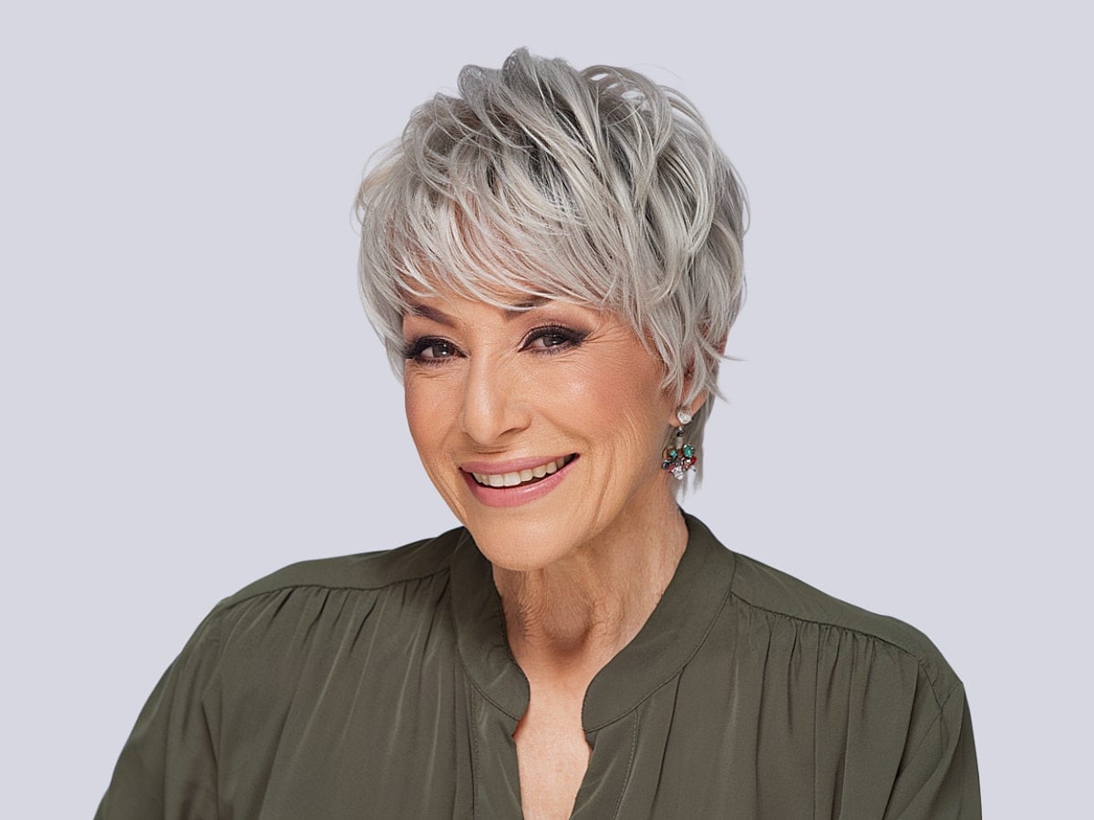 Ash Blonde Pixie Shag With Choppy Texture Ash Blonde Pixie Shag With Choppy Texture — Pixie Cut 2027 for Women Over 50