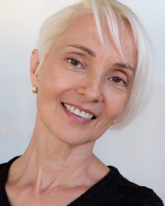 Honey Blonde Short Layered Cut With Soft Waves Honey Blonde Short Layered Cut With Soft Waves — Pixie Cut 2027 for Women Over 50
