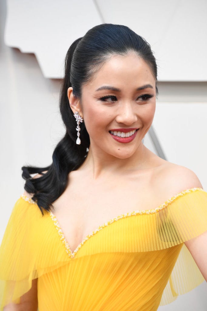 Sleek High Black Ponytail With Soft Waves Sleek High Black Ponytail With Soft Waves — Ponytail Disney Hairstyles 2027