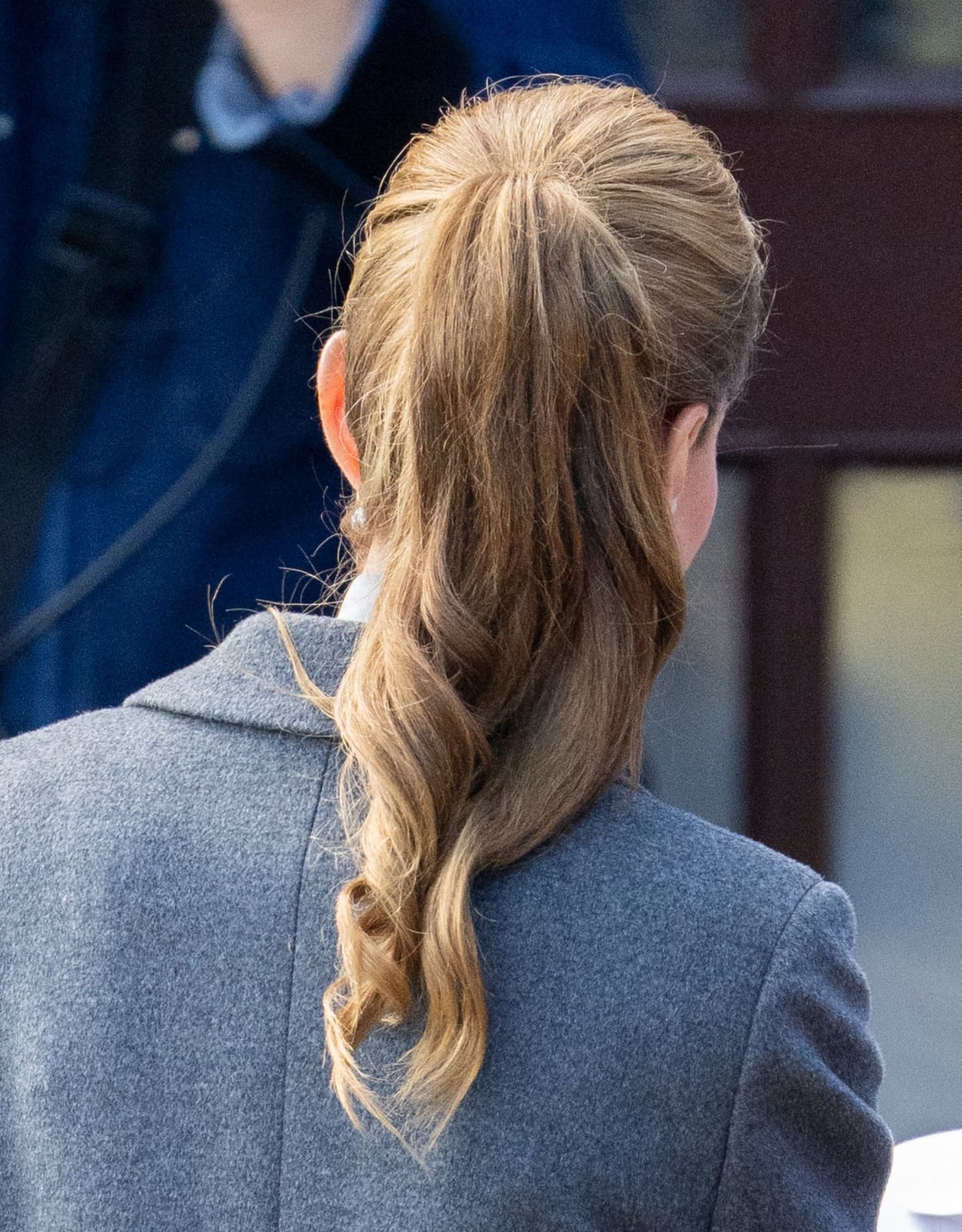 Light Brown Ponytail With Cascading Waves Light Brown Ponytail With Cascading Waves — Ponytail Disney Hairstyles 2027