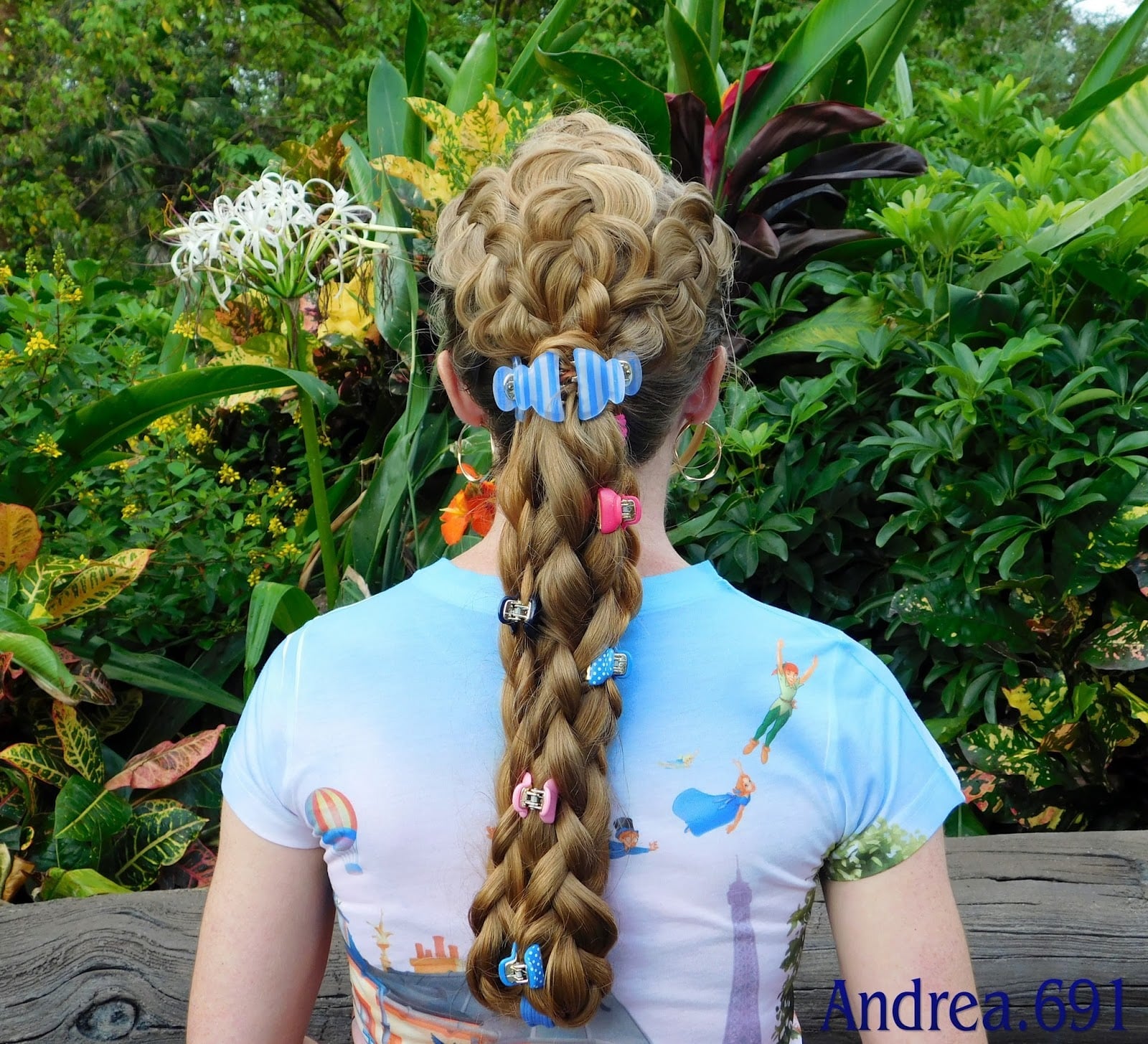 Light Brown Super Long Braided Ponytail With Clips Light Brown Super Long Braided Ponytail With Clips — Ponytail Disney Hairstyles 2027