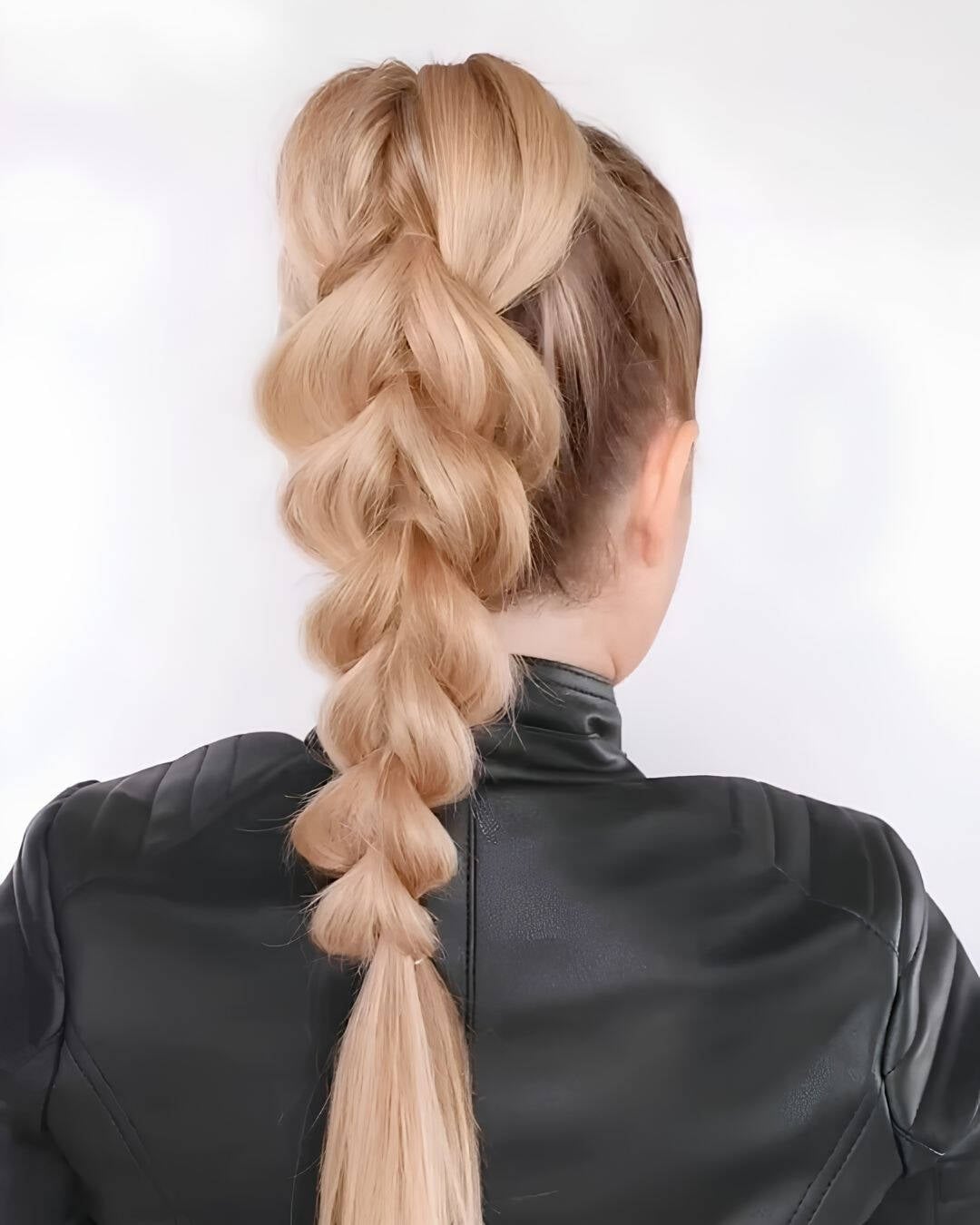 Blonde Bubble Ponytail Braid Blonde Bubble Ponytail Braid — Ponytail Disney Hairstyles 2027