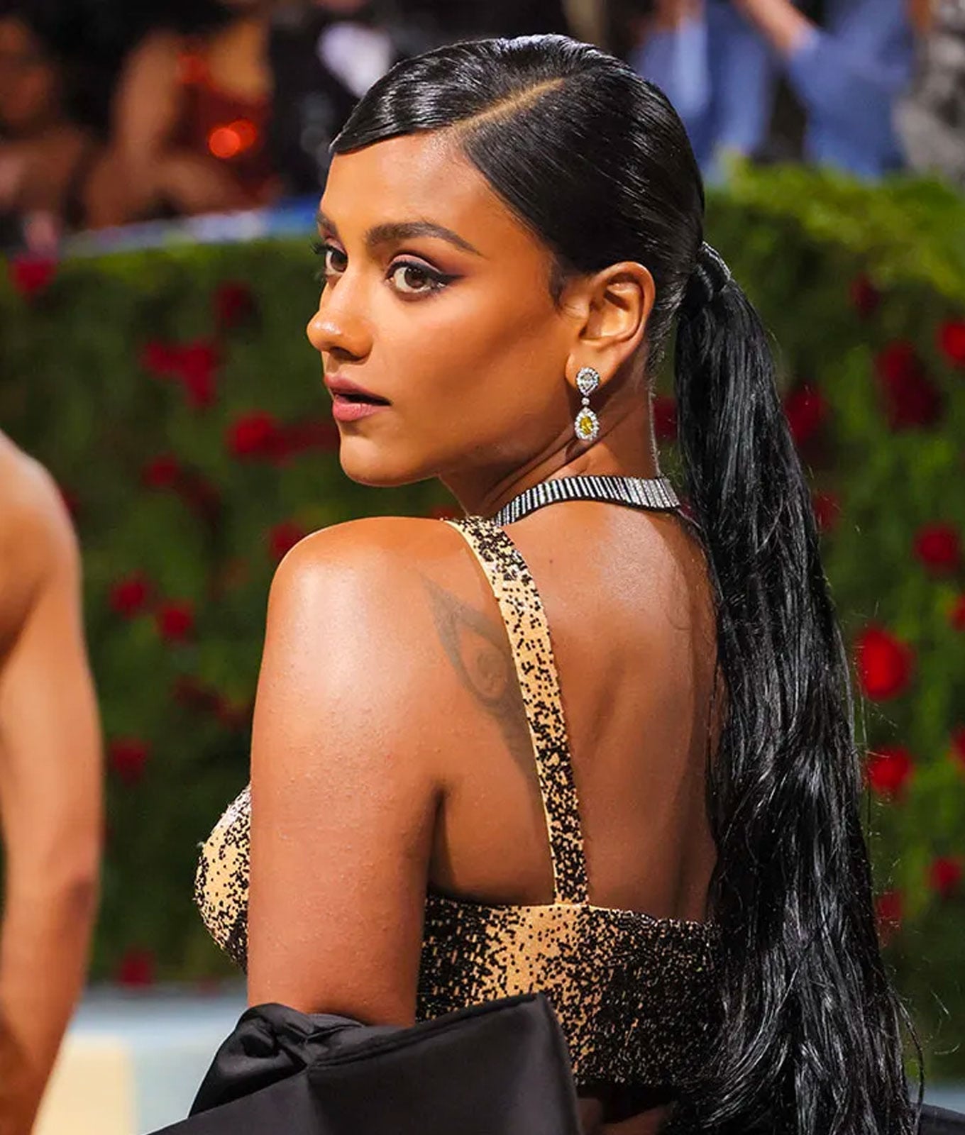 Sleek Fine Black Ponytail With Side Parting Sleek Fine Black Ponytail With Side Parting — Ponytail Disney Hairstyles 2027
