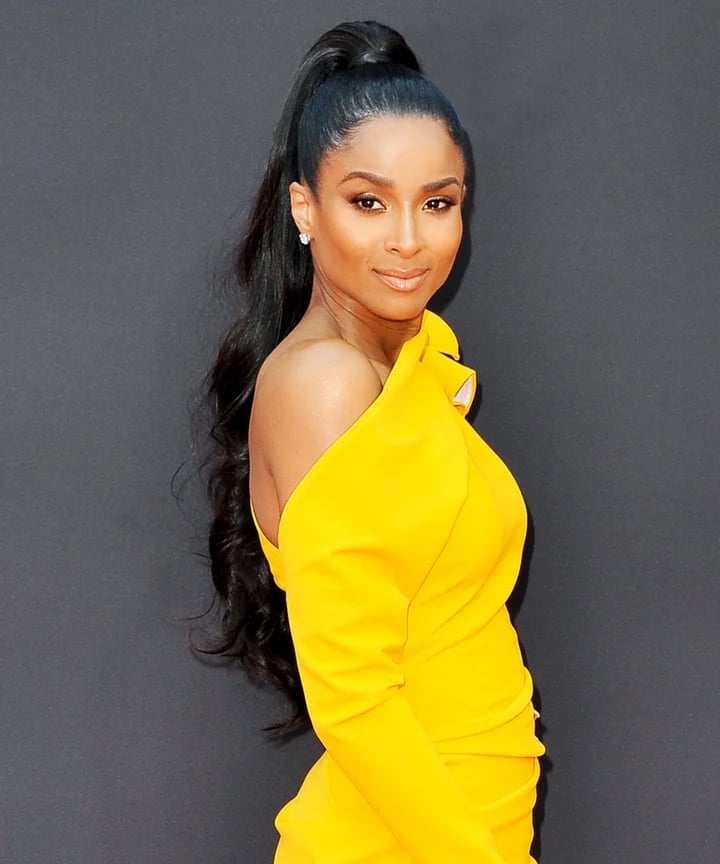Sleek Black Ponytail Past Shoulders Sleek Black Ponytail Past Shoulders — Ponytail Festival Hairstyles 2027
