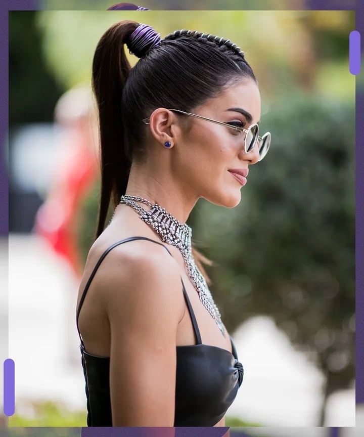 Dark Brown Braided Ponytail Shoulder Length Dark Brown Braided Ponytail Shoulder Length — Ponytail Festival Hairstyles 2027