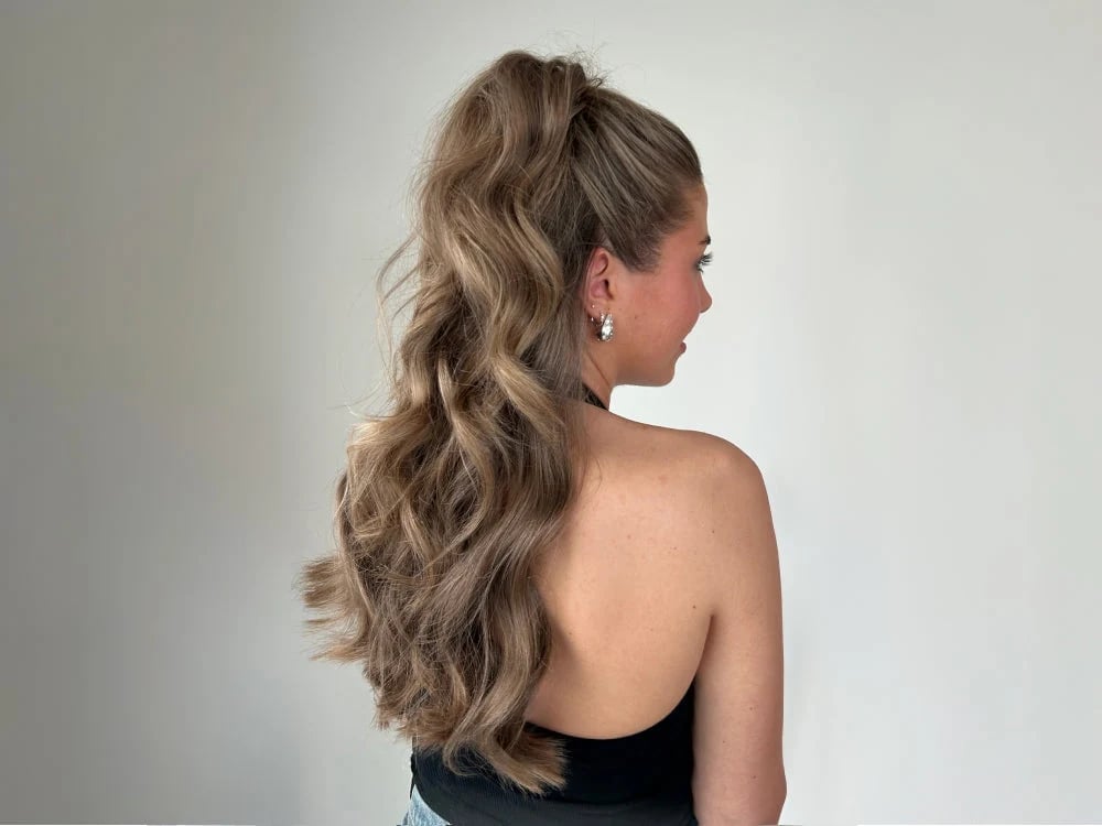 Loose Ponytail With Waves Loose Ponytail With Waves — Ponytail Hairstyles 2027 for Long Hair