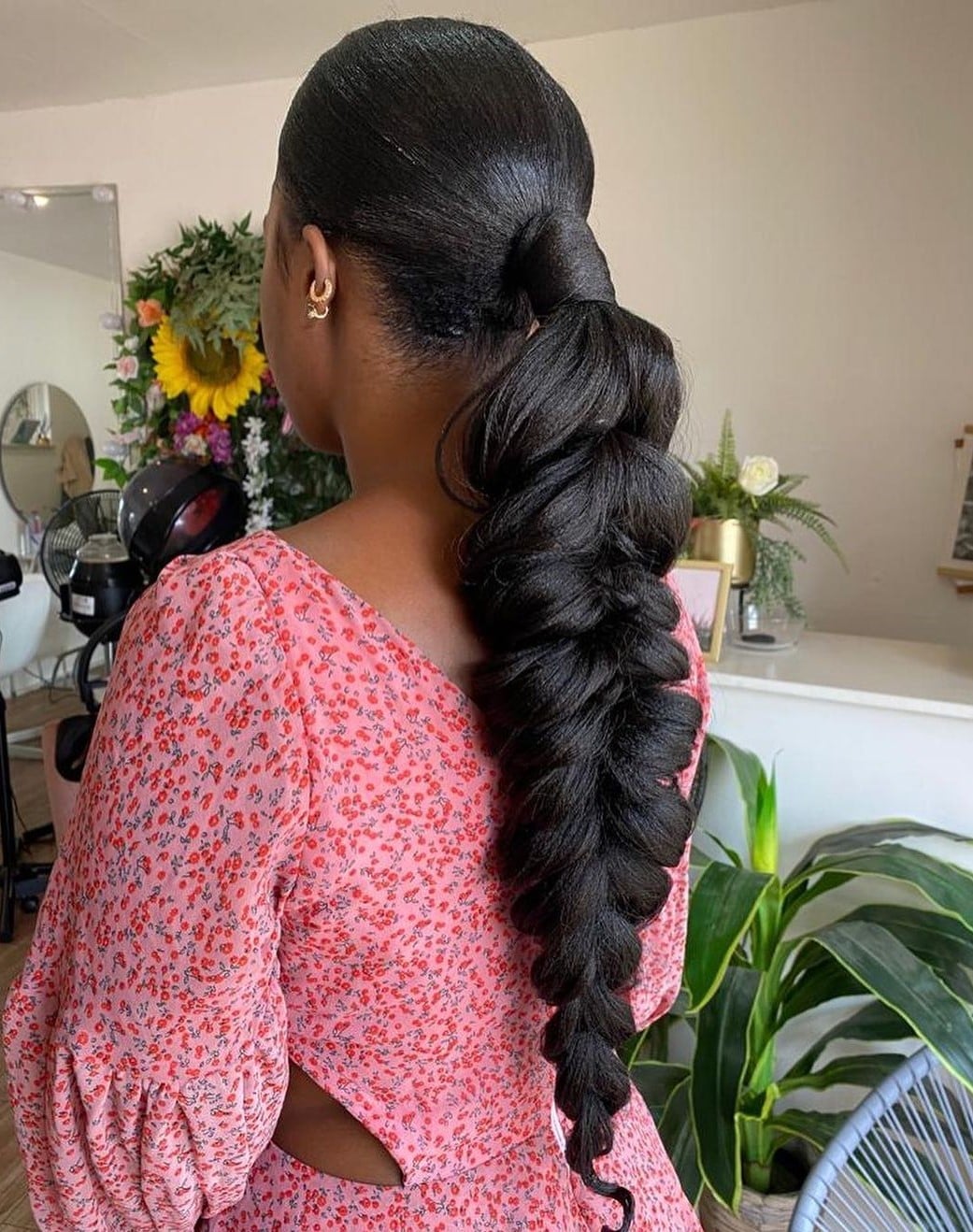 Braided Ponytail With Warm Undertones Braided Ponytail With Warm Undertones — Ponytail Hairstyles 2027 for Women Over 40