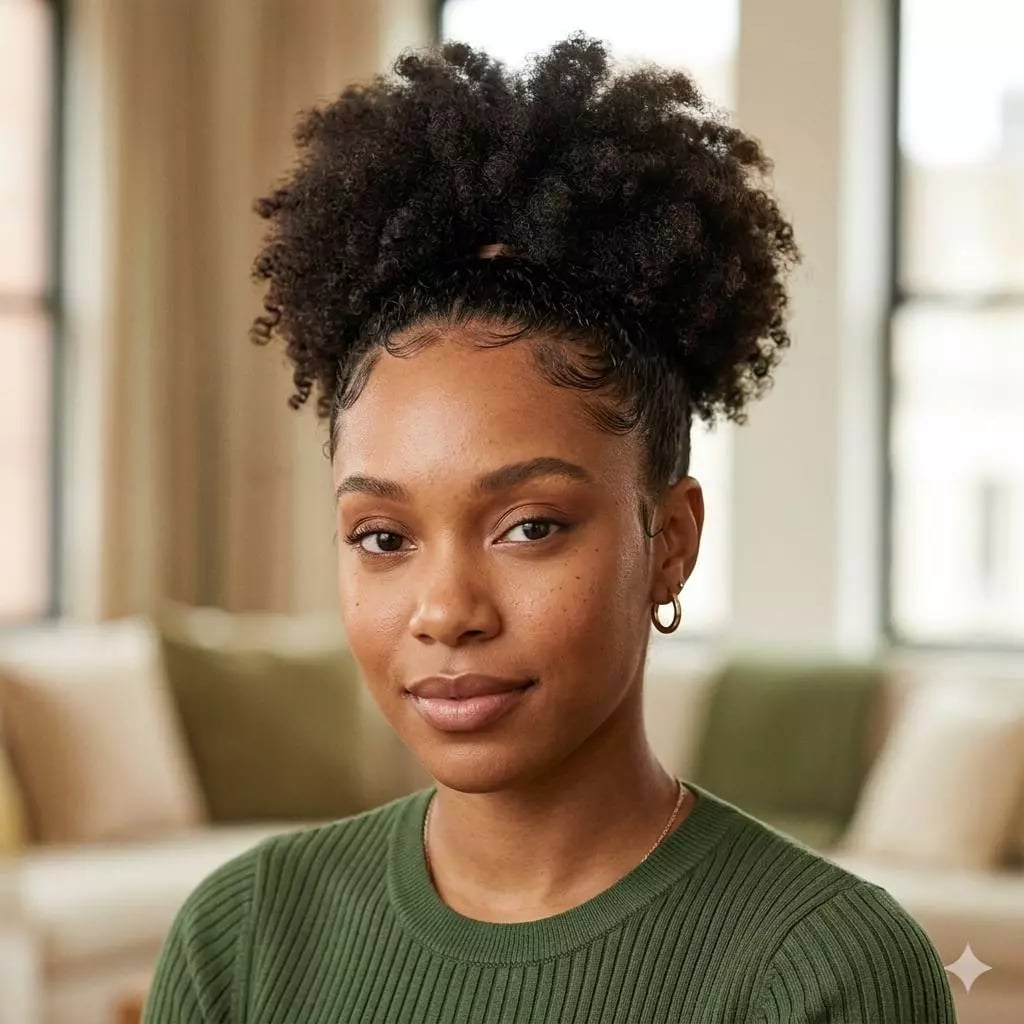 DIY High Puff Ponytail With Large Afro Puff DIY High Puff Ponytail With Large Afro Puff — Puff Ponytail 2027