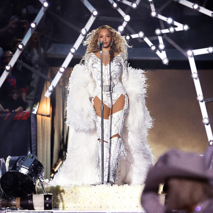 Embellished Bodysuit with Feathered Coat Embellished Bodysuit with Feathered Coat — Rap Concert Outfits 2027