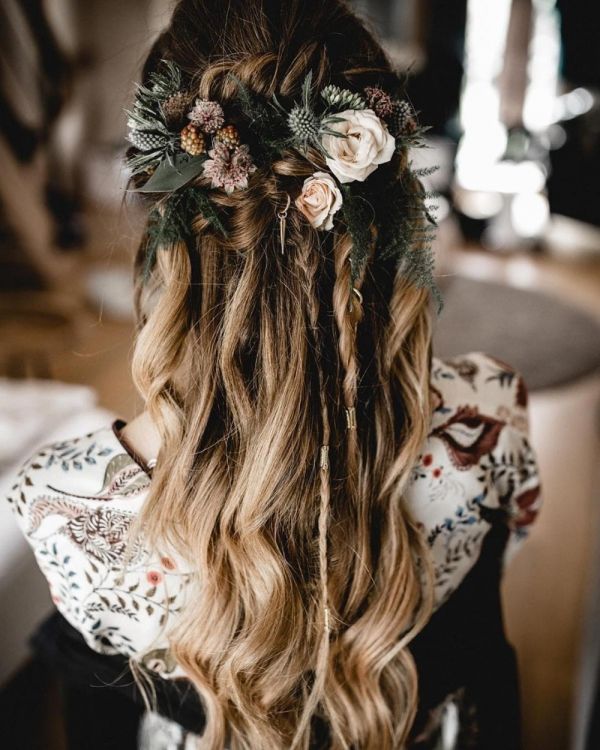 35 Breath-taking Braided Wedding Hairstyles to Shine – Amazepaperie