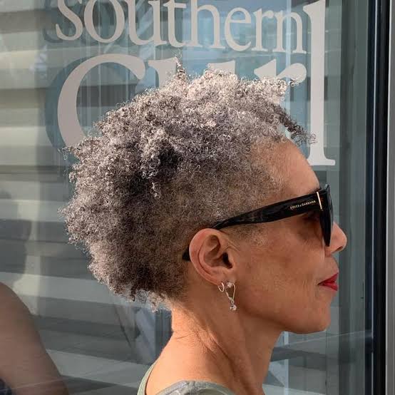 Textured Silver Gray Pixie Crop — Senior Picture Hairstyles 2027