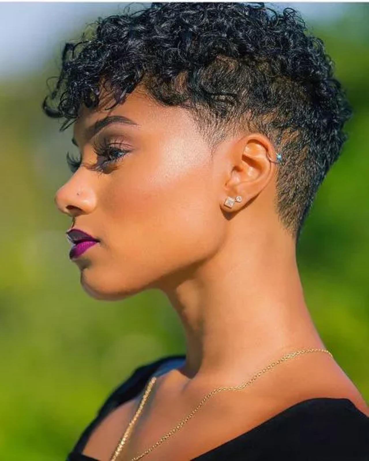 Black Pixie With Undercut And Side Bangs Black Pixie With Undercut And Side Bangs — Short Relaxed Hairstyles 2027