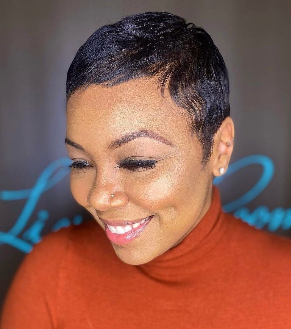 Sleek Black Pixie With Soft Waves Sleek Black Pixie With Soft Waves — Short Relaxed Hairstyles 2027