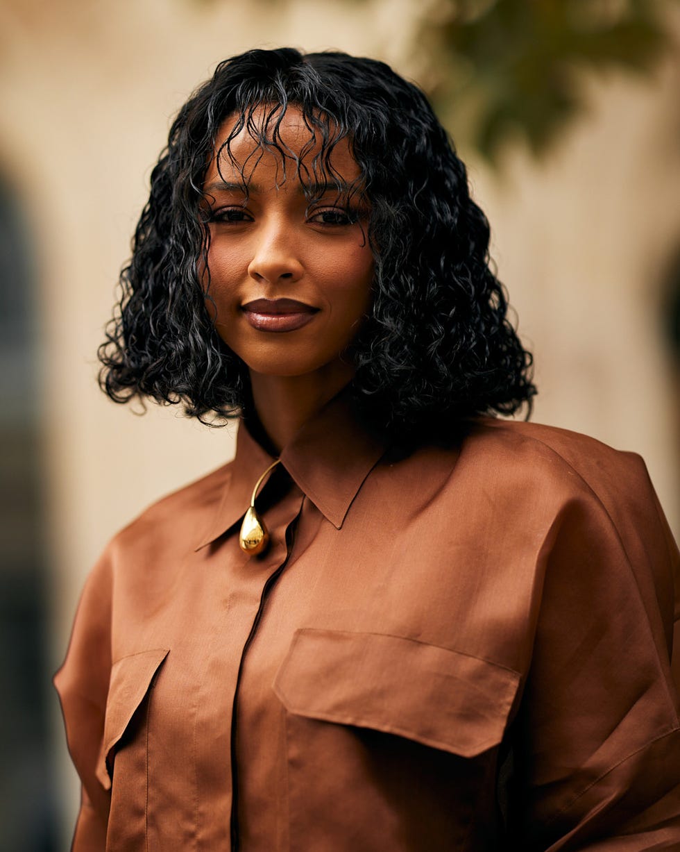 Glossy Black Bob With Defined Curls Glossy Black Bob With Defined Curls — Short Relaxed Hairstyles 2027