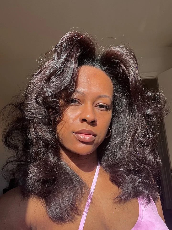 Mid-Back Long Layers Voluminous Curls Mid-Back Long Layers Voluminous Curls — Silk Press 2027