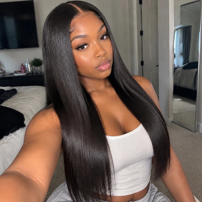 Bone Straight HD Lace Wig Bone Straight HD Lace Wig — Silk Press 2027