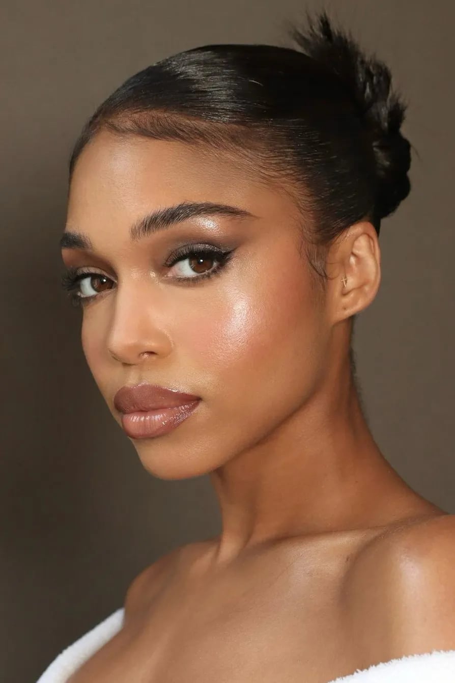 Dark Brown Collarbone High Slicked Bun Dark Brown Collarbone High Slicked Bun — Slick Back Hairstyles 2027