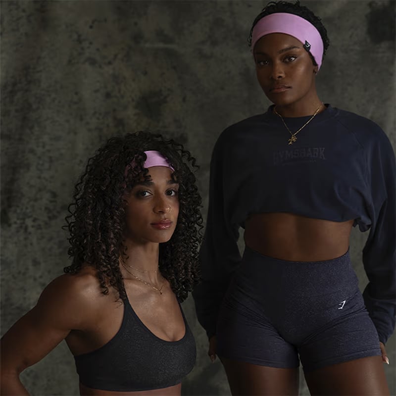 Shoulder Length Curly Hair With Pink Headband Shoulder Length Curly Hair With Pink Headband — Sporty Gym Hairstyles 2027
