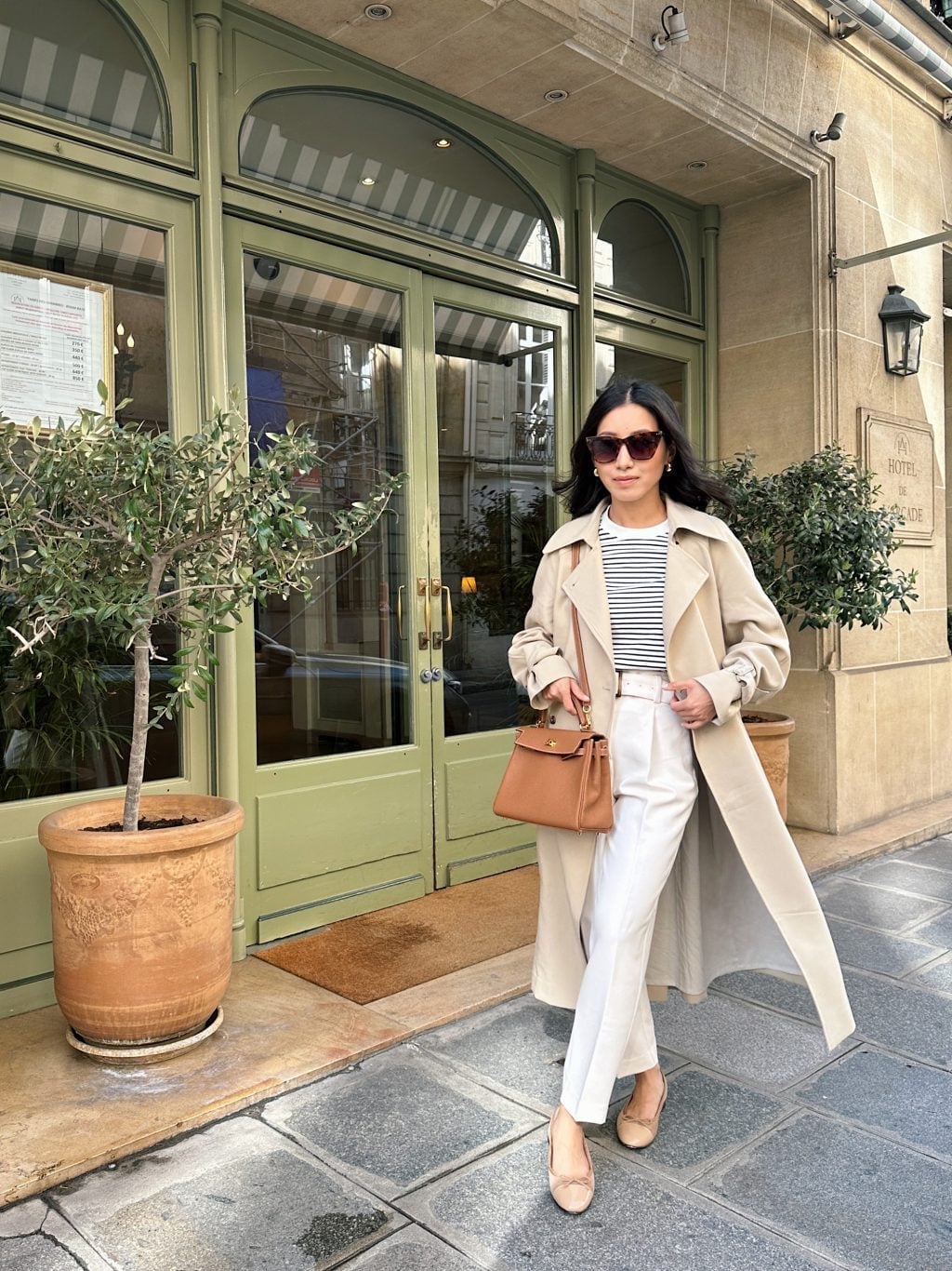 Paris Spring Outfits + petite classic ankle pants