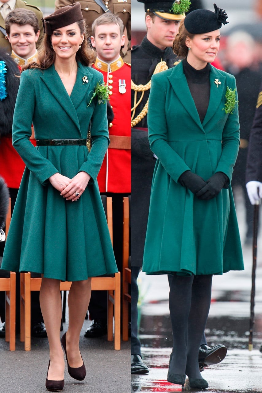 Kate Middleton recycles Emilia Wickstead for St Patrick's Day Parade | Marie Claire UK