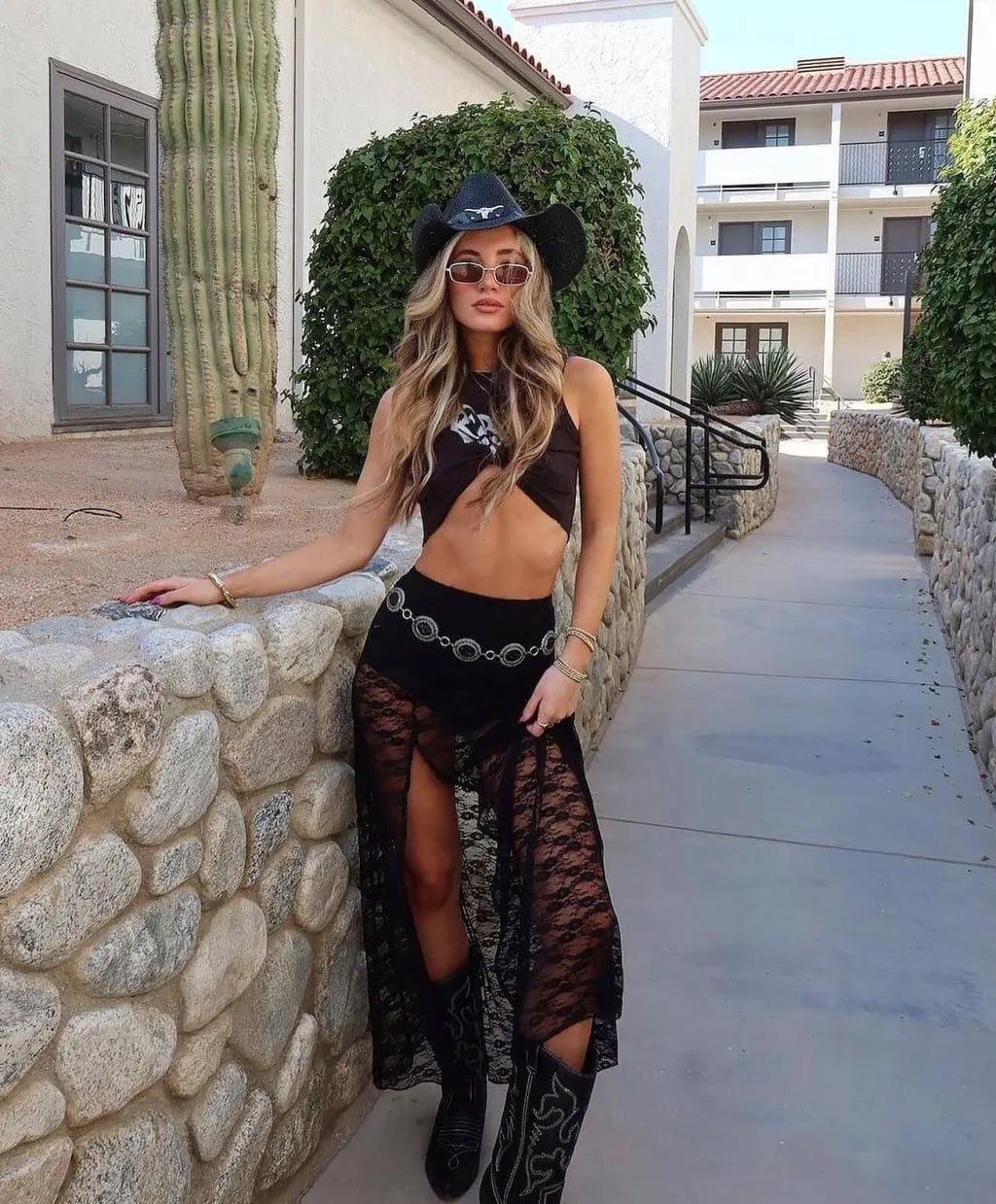 Black Tube Top and Biker Shorts, Office-Safe Version Black Tube Top and Biker Shorts, Office-Safe Version — Stadium Concert Outfits 2027