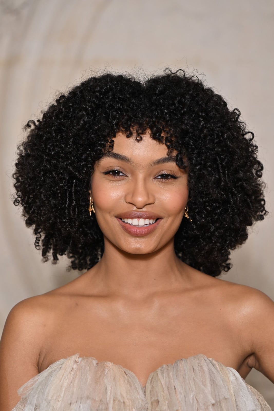 Chin Length Black Bob With Short Bangs Chin Length Black Bob With Short Bangs — Tight Curls 2027