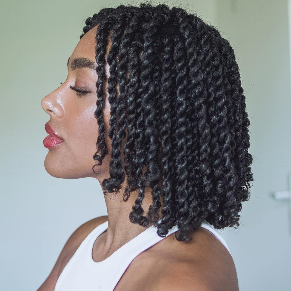 Short Bob Black Spring Twists — Twists Crochet Braids 2027