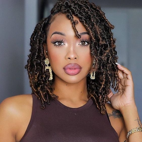 Shoulder Length Passion Twists With Dimensional Color — Twists Crochet Braids 2027
