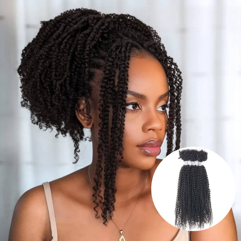 Shoulder Length Dark Brown Passion Twists — Twists Crochet Braids 2027
