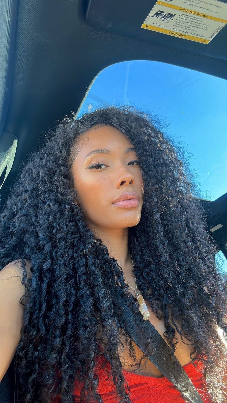 Glamorous Mid-Back Black Wavy Sew-In Extensions, Side Glamorous Mid-Back Black Wavy Sew-In Extensions, Side — Vacation Hairstyles 2027 with Weave
