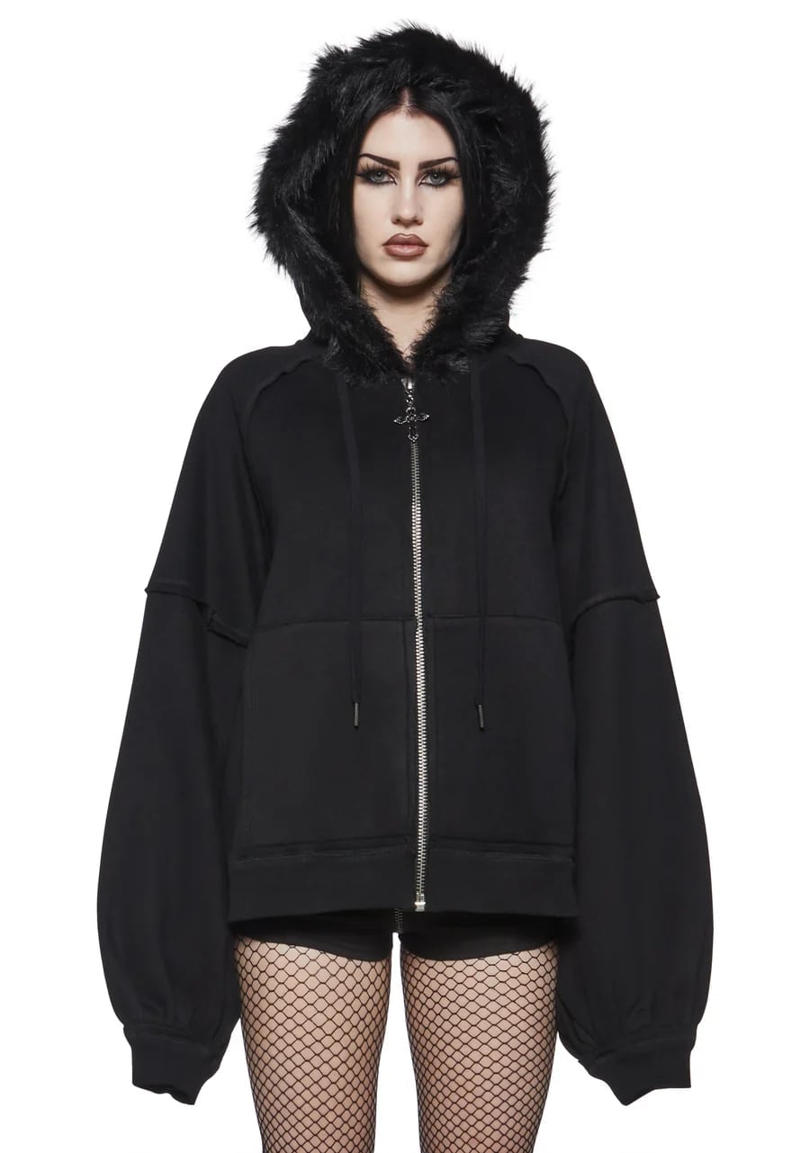 Gothic Clothing Alt Fashion, Oversized Jacket Gothic Clothing Alt Fashion, Oversized Jacket — Vampire Aesthetic Outfits 2027