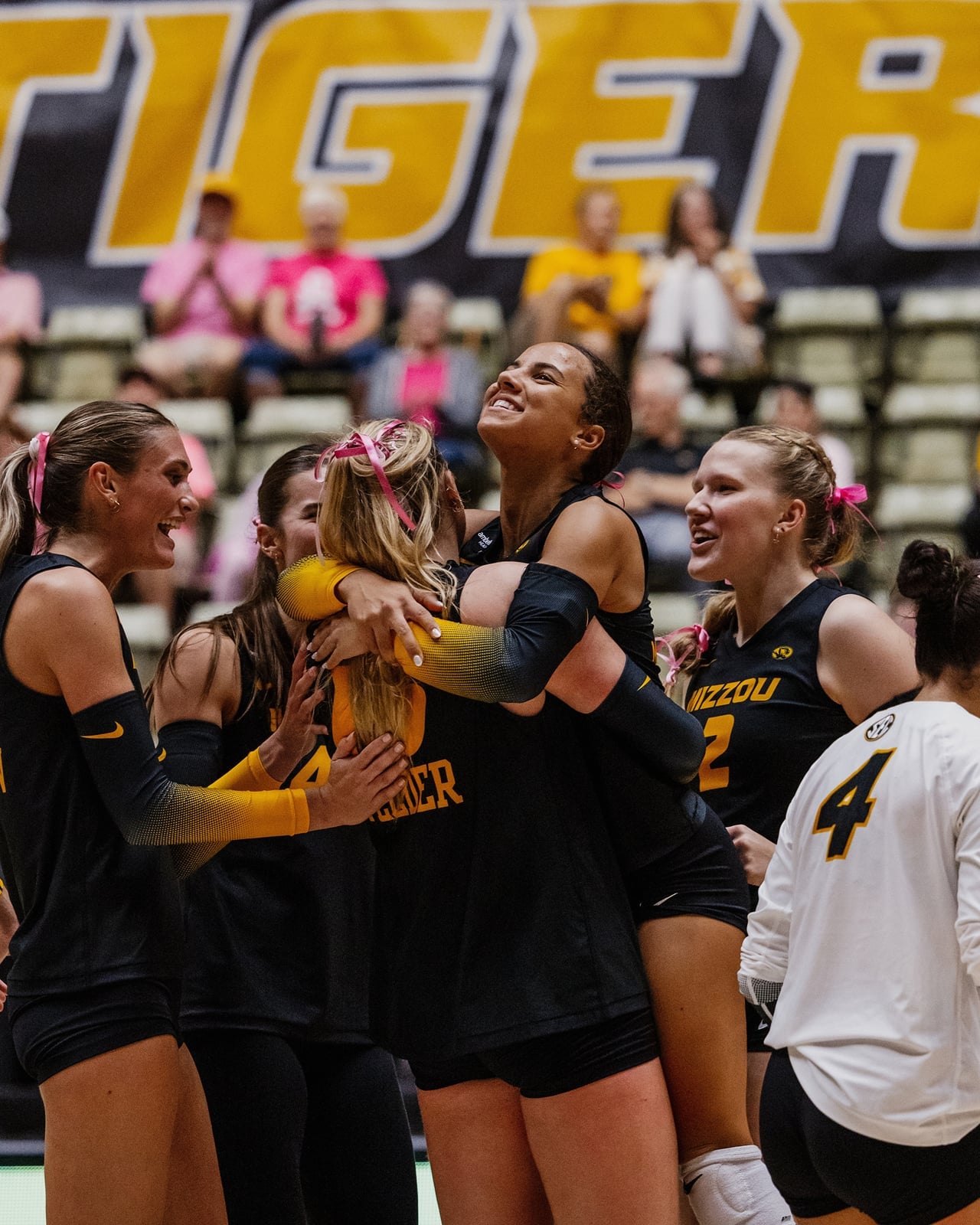 Black and Yellow Volleyball Uniforms with Hair Bows Black and Yellow Volleyball Uniforms with Hair Bows — Volleyball Outfits for Women 2027