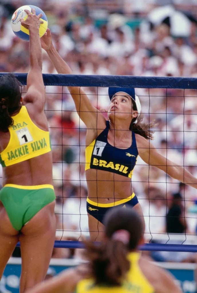 Beach Volleyball Sports Bra and Bikini Bottoms Beach Volleyball Sports Bra and Bikini Bottoms — Volleyball Outfits for Women 2027