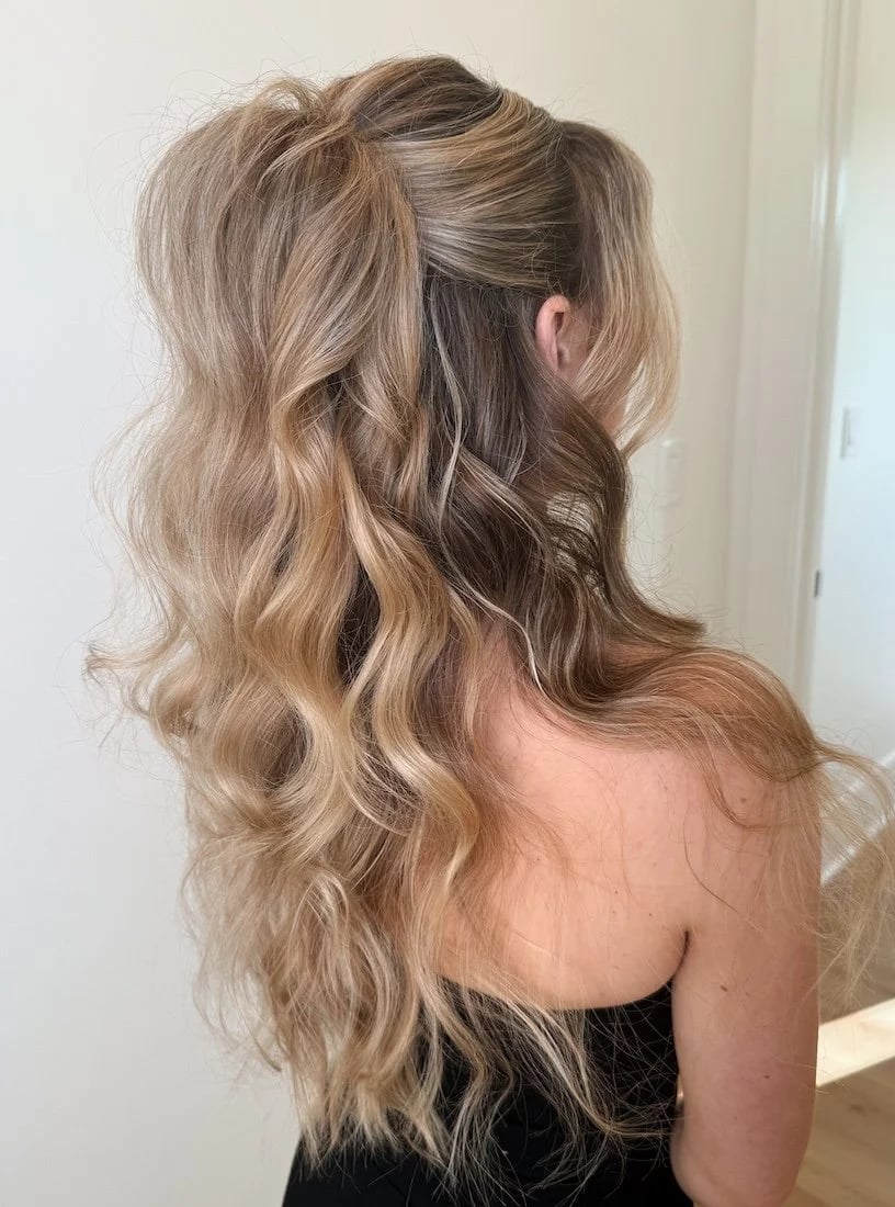 Romantic Half-Updos for Bridesmaids Romantic Half-Updos for Bridesmaids — Wedding Hairstyles 2027 with Curls