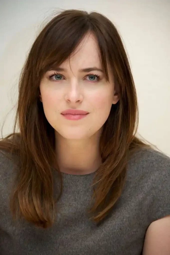 Medium Brown Collarbone Layers With Curtain Bangs — Winter Haircuts 2027 for Oval Faces