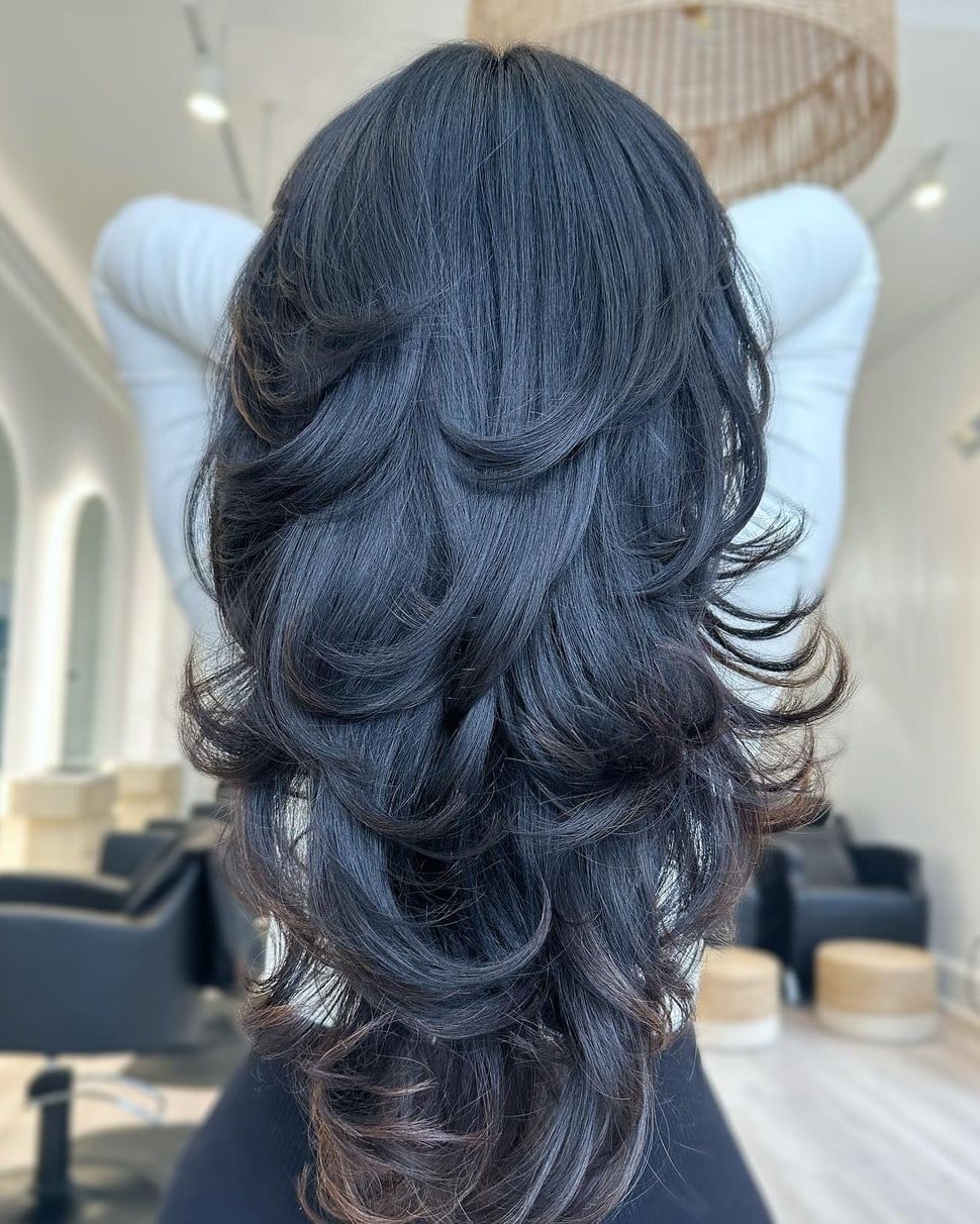 Mid-Back Layers With Auburn Undertones Mid-Back Layers With Auburn Undertones — Winter Haircuts 2027 for Square Faces