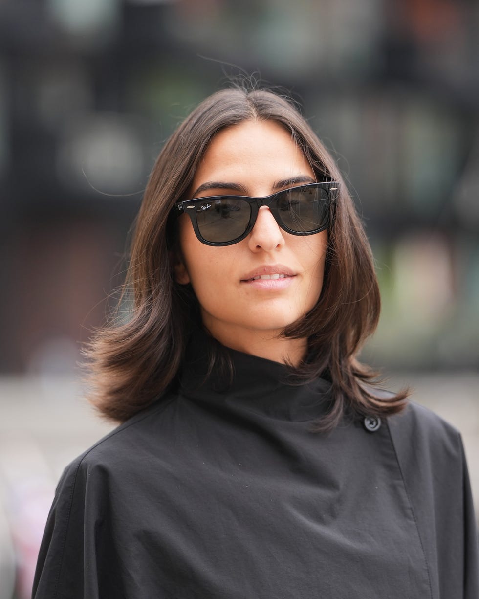 Collarbone Dark Brown Straight Lob Collarbone Dark Brown Straight Lob — Winter Hairstyles 2027 for Round Faces