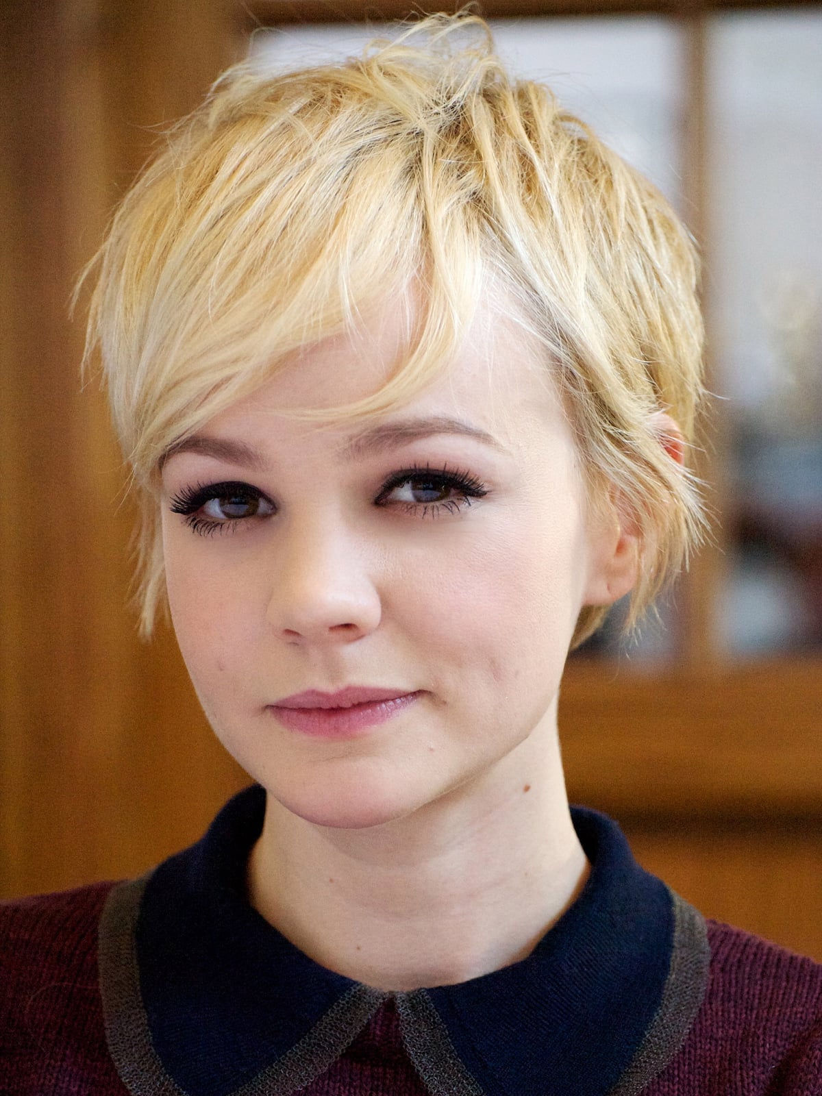 Short Blonde Pixie With Textured Bangs Short Blonde Pixie With Textured Bangs — Winter Hairstyles 2027 for Round Faces