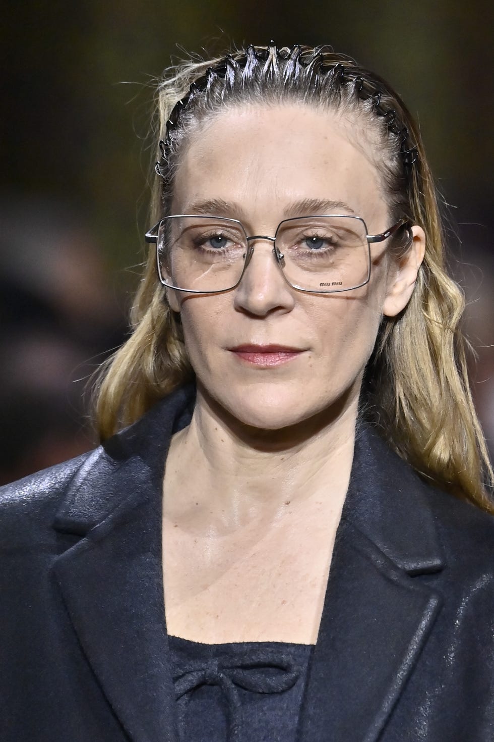 Shoulder Length Blonde With Slicked Back Front — Zigzag Headband Hairstyles 2027